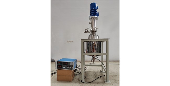 1L不锈钢衬钛实验釜已完工发往赣州客户处