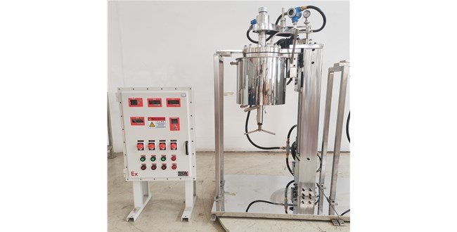 5L高压蒙乃尔电动升降实验釜已完工发往邵武客户处