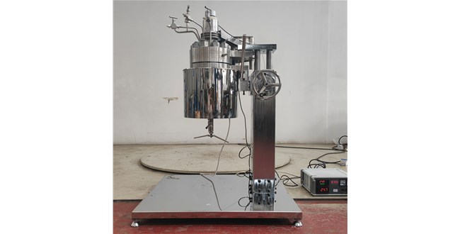 3L高温高压不锈钢手动升降实验釜已完工发往上海客户处