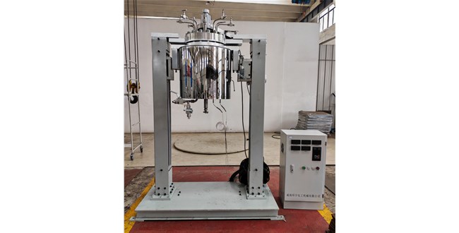 29L高温不锈钢电动升降反应釜已完工发往济南客户处