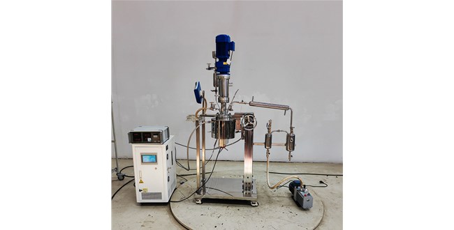 1L不锈钢手动升降实验釜已完工发往孟加拉客户处