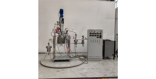 2.5L高温不锈钢手动升降实验釜已完工发往杭州客户处